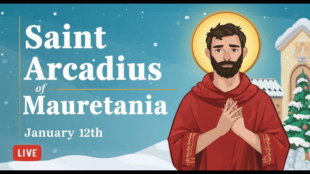 Saint Arcadius of Mauretania | Feast Day January 12 | Saint Story for Kids