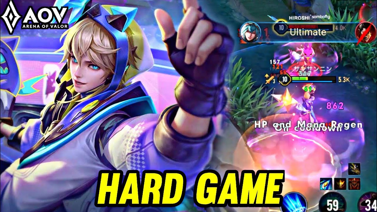 AOV : LAVILLE GAMEPLAY | HARD GAME - ARENA OF VALOR LI&Ecirc;NQU&Acirc;NMOBILE ROV
