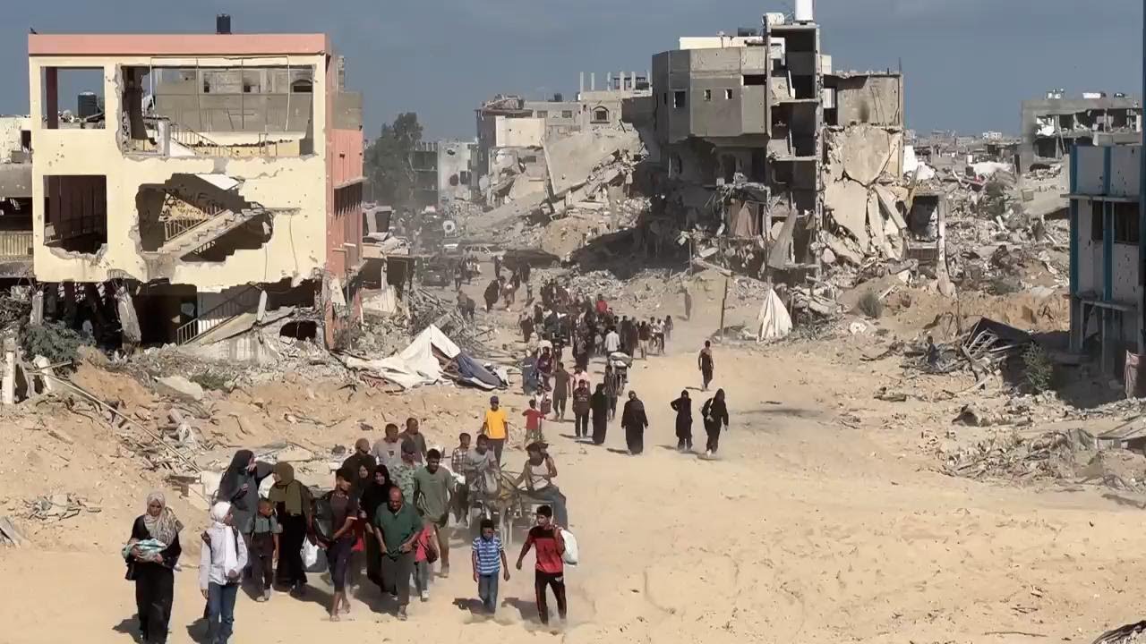 Palestinians return to Khan Younis after Israeli ground assault on eastern parts of city ends