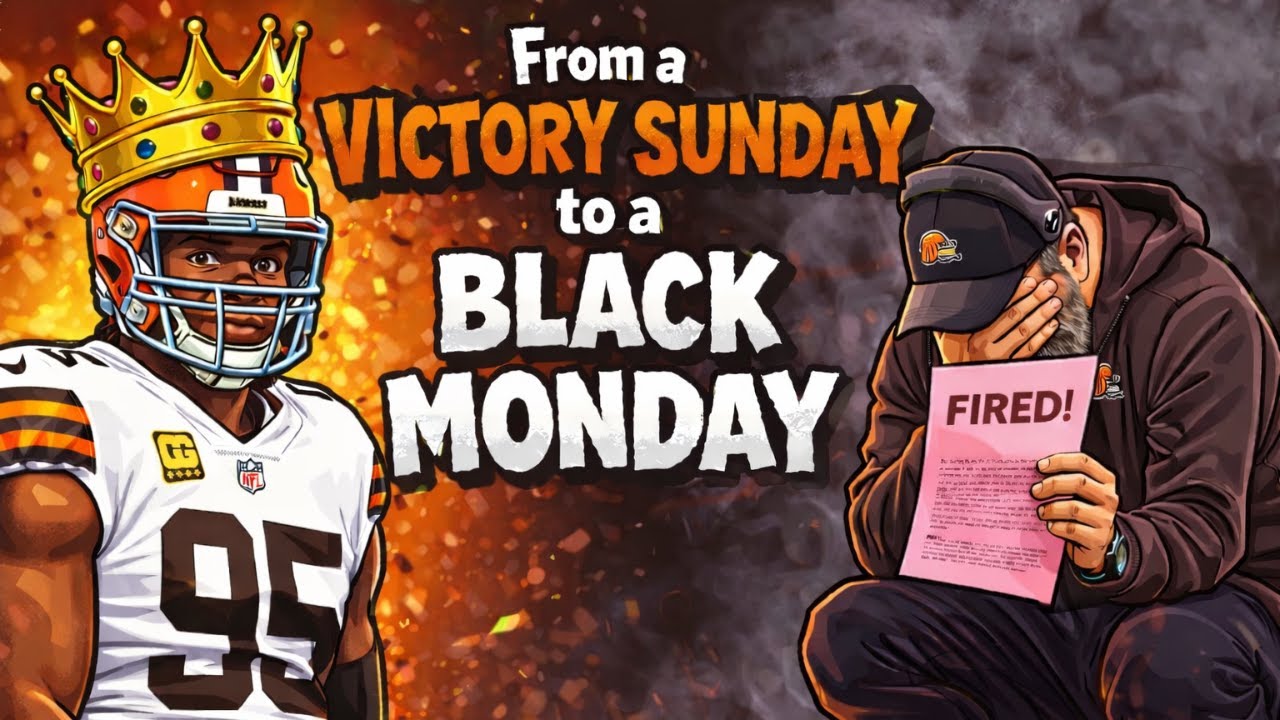 From a Victory Sunday to a Black Monday for the Cleveland Browns