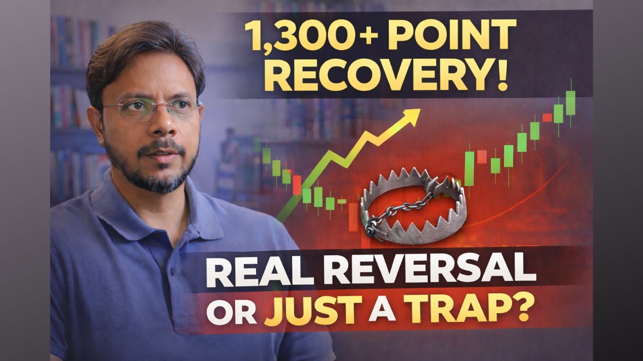 1,300+ Point Recovery! Is This a Real Reversal or Just a Trap?