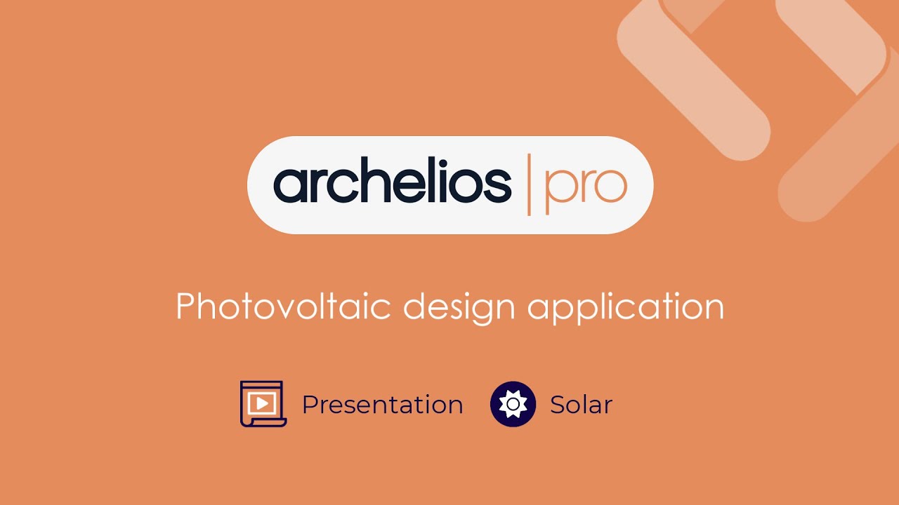 archelios pro - Design and simulation software for solar power systems