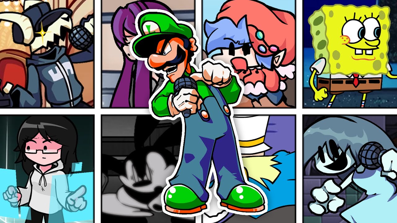 OH GOD NO but Every Turn a Different Character Sings 🎵🎤 (FNF Oh God No but everyone sings it)