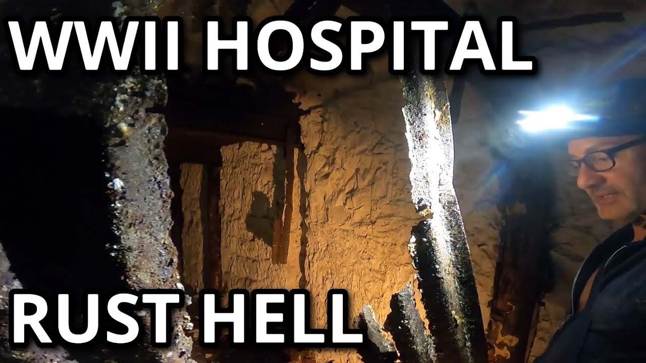 ABANDONED WWII BUNKER HOSPITAL #wwii #abandonedhospital #bunker #underground #documentary