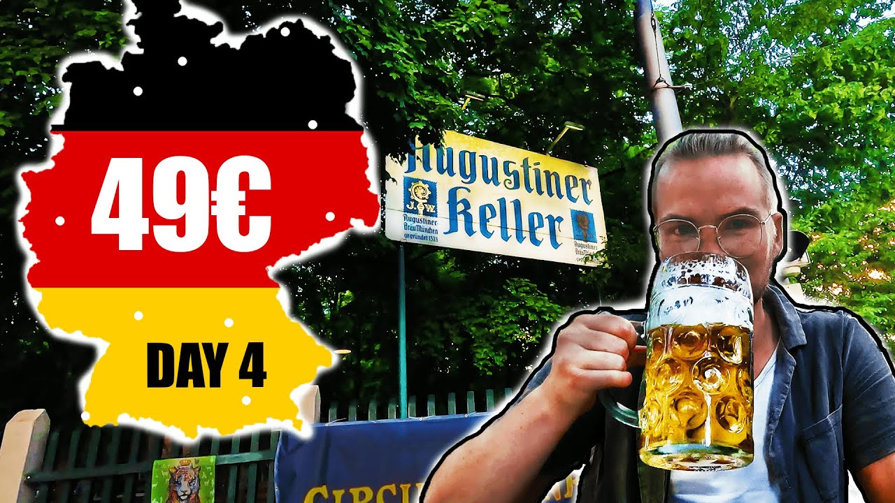 Around Germany for ONLY 49&euro; - Day 4: Munich (4k) 🇩🇪