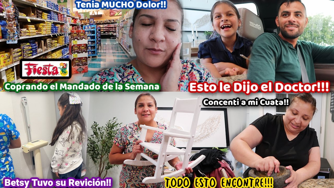 Esto nos Dijeron🫢+Tuvo su Revisión‼️+Mi Compra del Mandado🛒+Consentí a mi Cuata🥹+Lo que ENCONTRE🙉