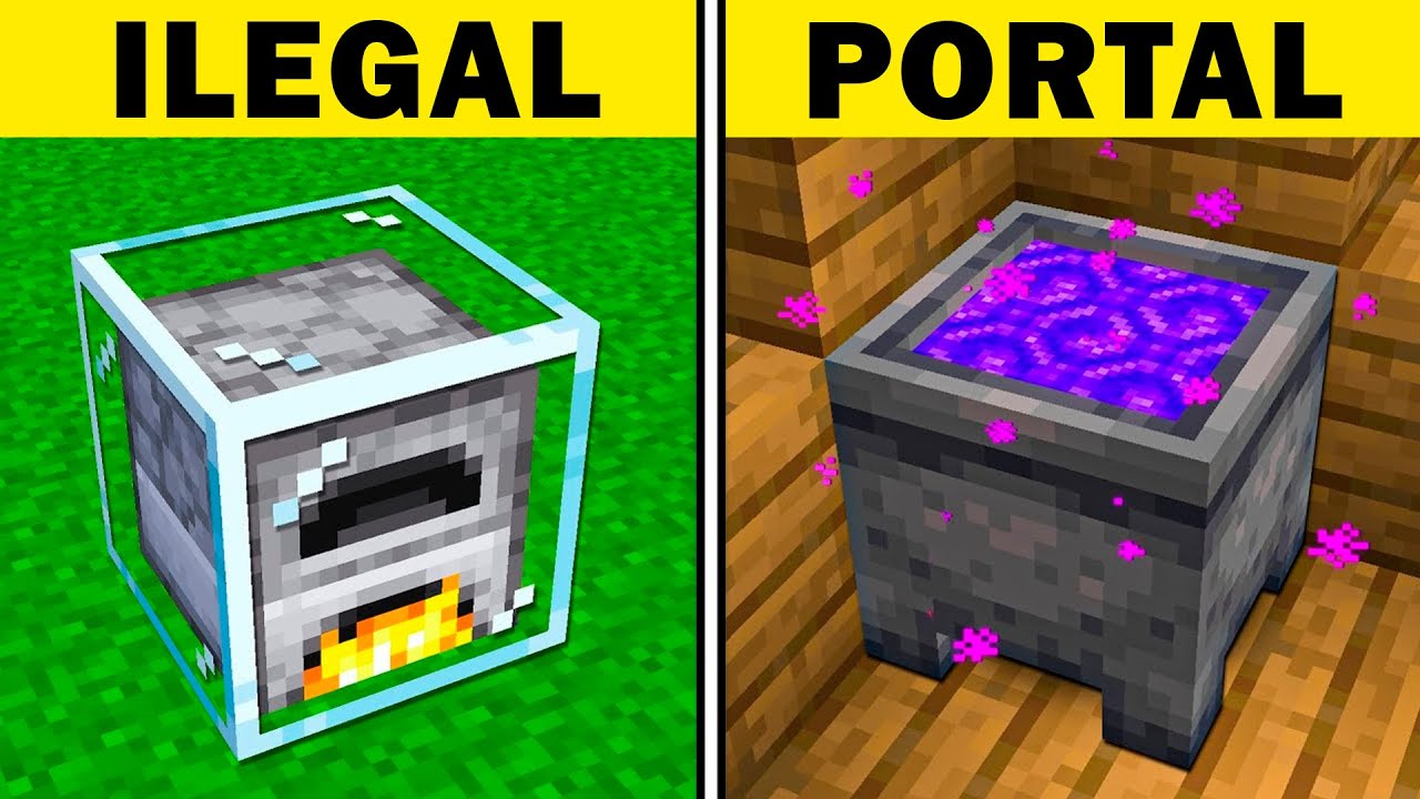 141 Cosas Que SEGURO NO SAB&Iacute;AS de Minecraft