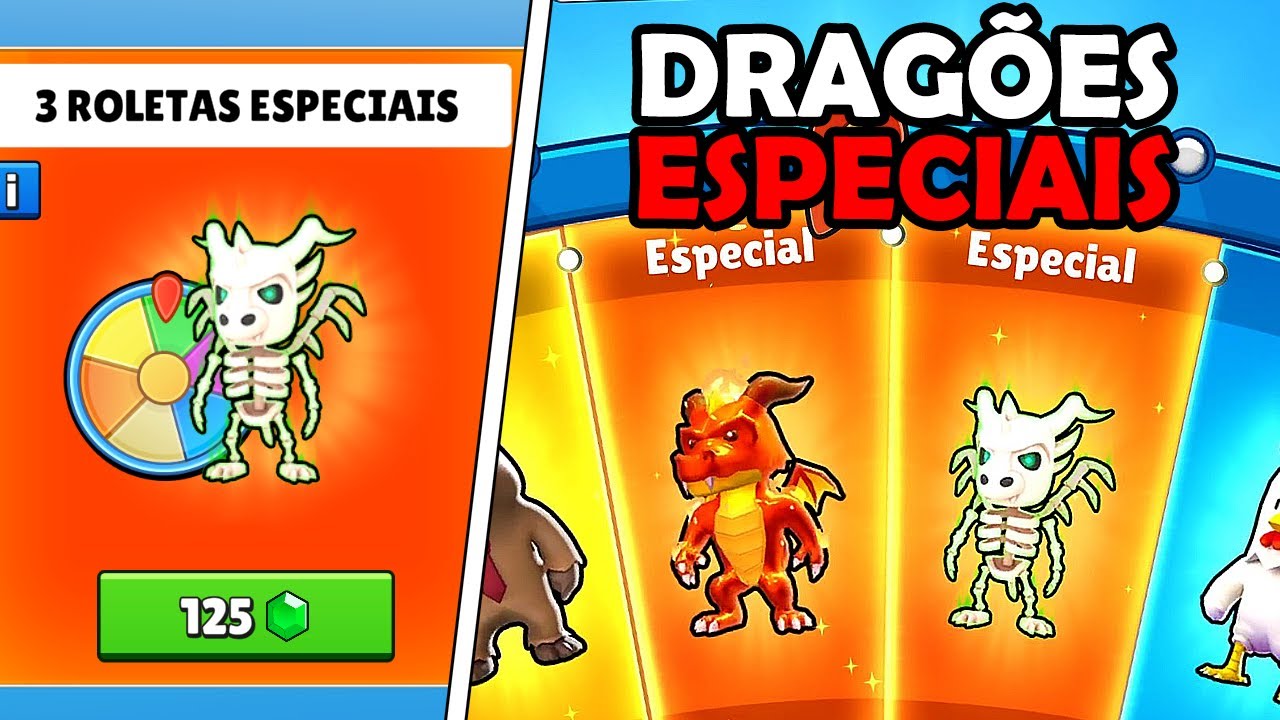 PEGUE um DRAGÃO ESPECIAL nesta ROLETA LENDÁRIA do Stumble Guys