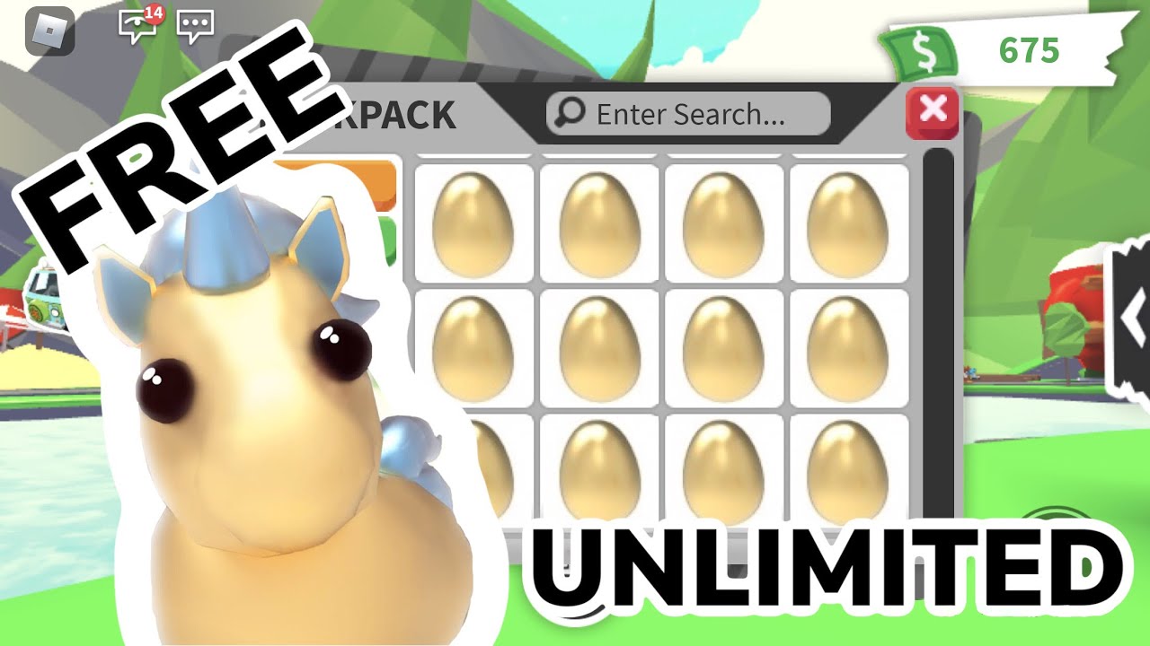 How to get UNLIMITED FREE GOLDEN EGGS in ADOPT ME ROBLOX