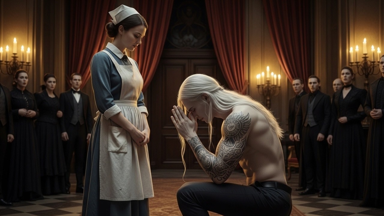 The Vampire King Knelt In Gratitude Before A Poor Girl — The Court Went Silent