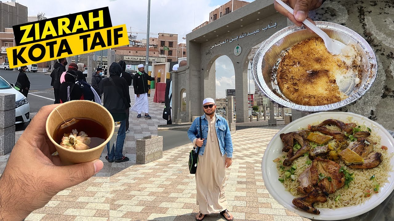 TAIF-BANDAR SEJUK & LAWA! | Makan KUNAFA buat kali terakhir sbelum balik Malaysia (Umrah Vlog Ep14)
