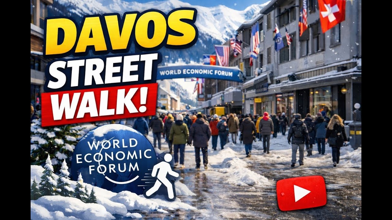 Davos Street Walk 2026 | World Economic Forum (WEF)