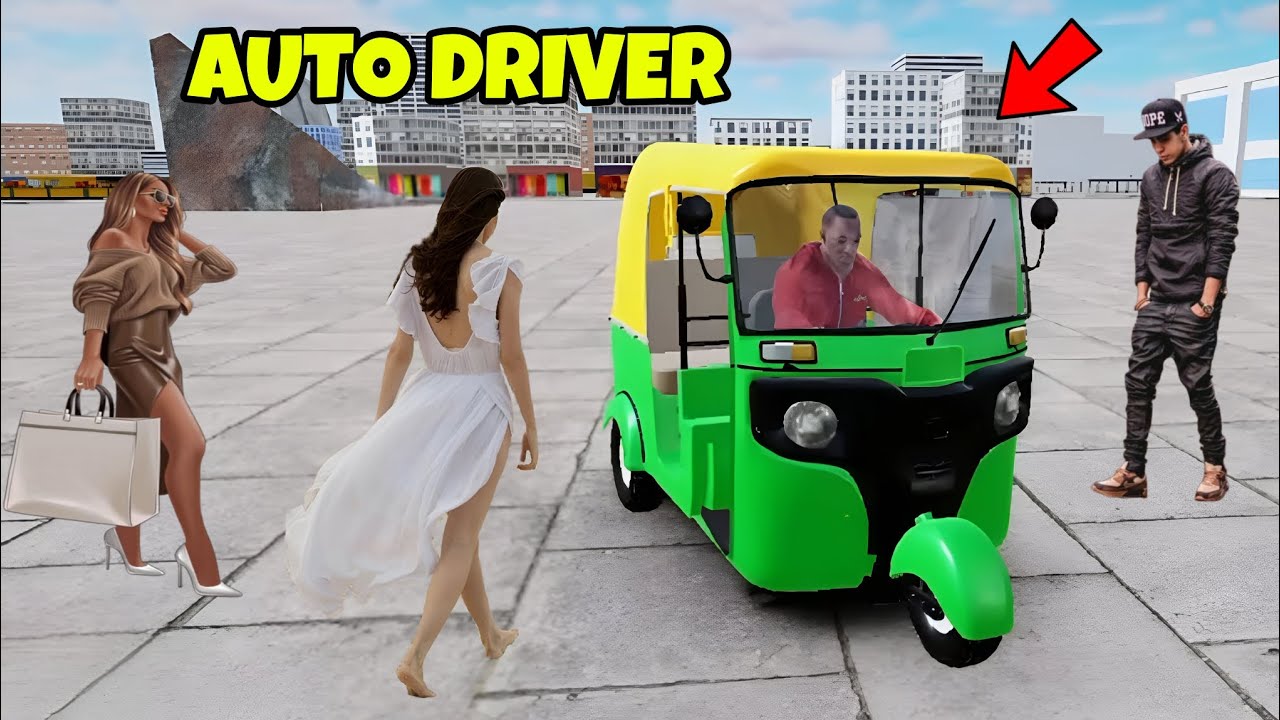 I BECOME AN AUTO DRIVER 😯 INDIAN CAR BIKE DRIVING 3D STORIES