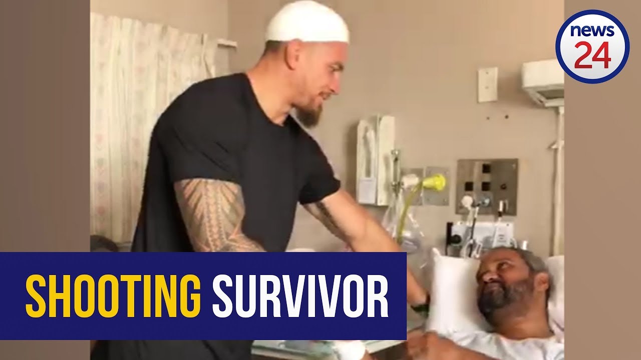 WATCH: All Black Sonny Bill Williams visits SA-born mosque attack survivor in hospital