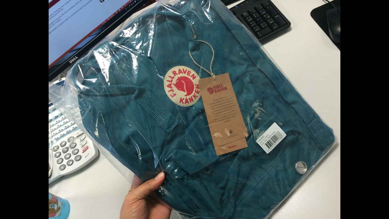 รีวิวกระเป๋าเป้ Kenken - Fjallraven Kanken Ocean Green รุ่น Classic