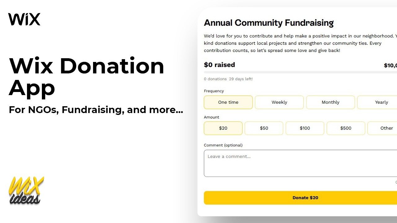 How to Collect Donations on Your Wix Site | Wix Ideas #wixdonations