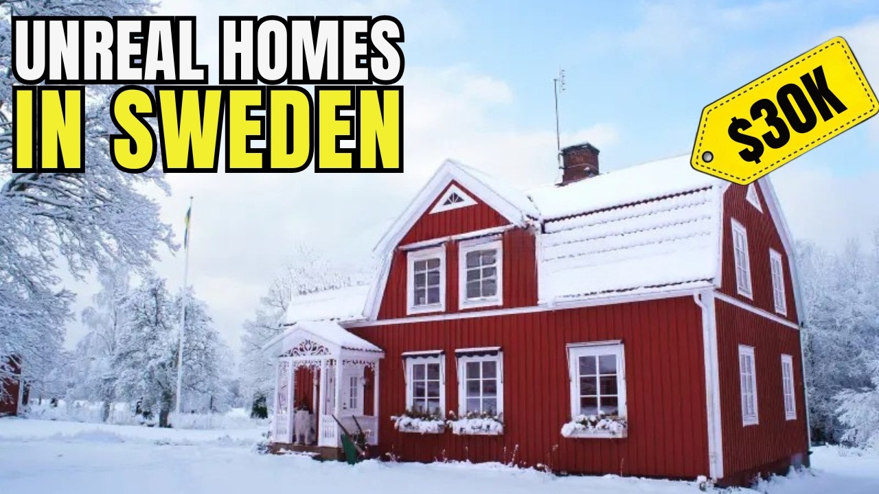 I Found 10 Move-In Ready Stunning Swedish Houses From $30k