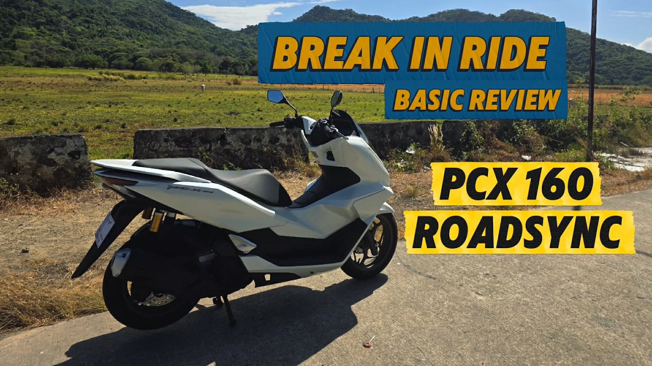 Honda PCX 160 RoadSync | Break in + Review | Kaybiang Tunnel | MysterYu
