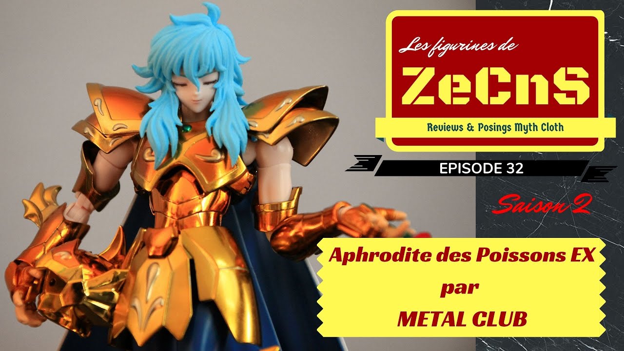 Saint Seiya Myth Cloth - Les Figurines de ZeCnS  - Aphrodite des Poissons EX S-Temple Review