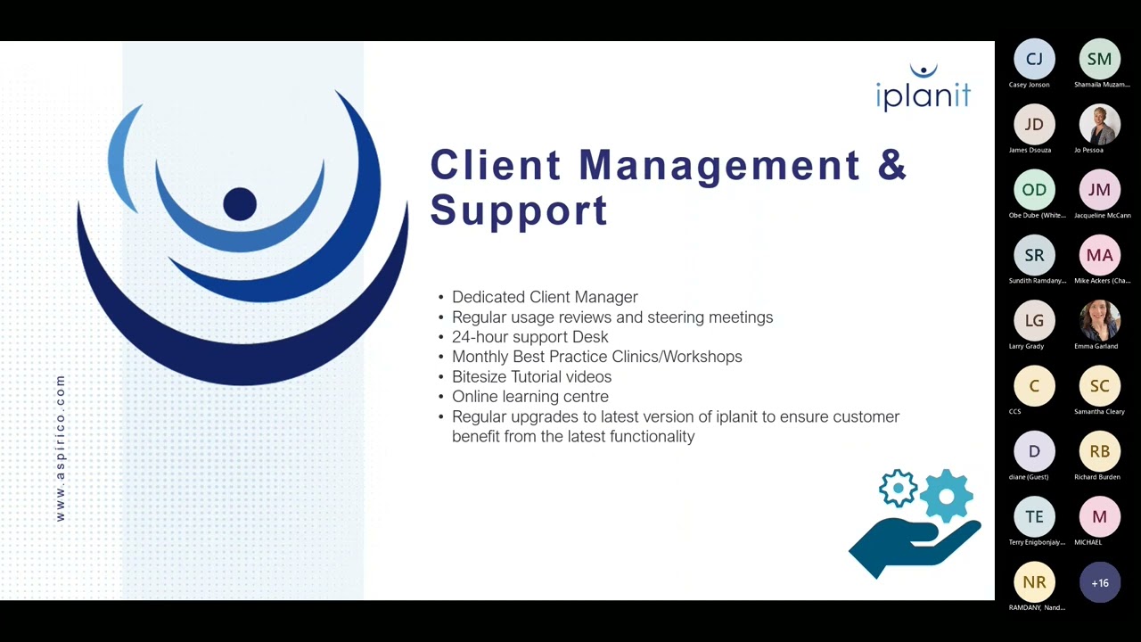 09  iPlanit by Aspirico BOB ICB DSCR Provider Engagement Event
