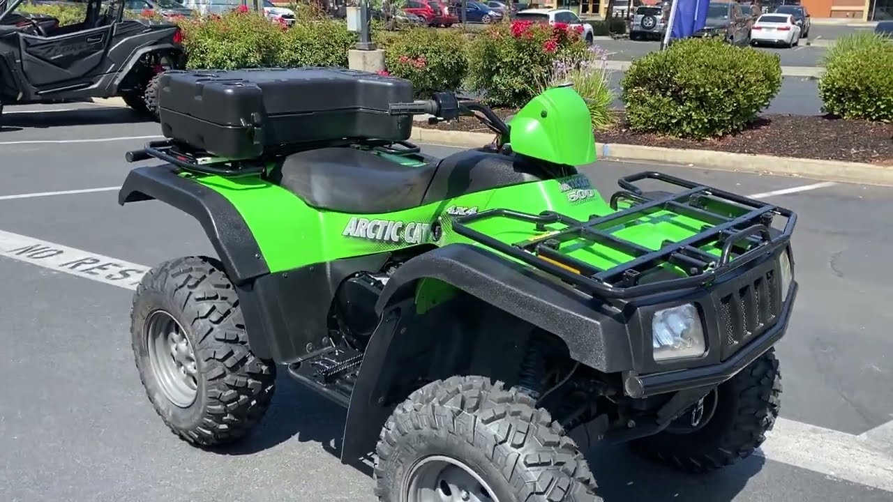 2004 Arctic Cat 500 4x4 ATV auto trans offroad quad