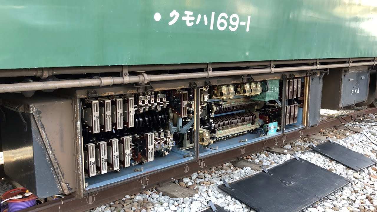 【動く！】169系S51編成 絶賛静態保存中【電車】