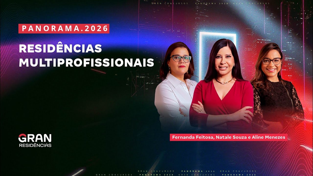 Panorama 2026 | Residências Multiprofissionais com mais de 12 Mil vagas!