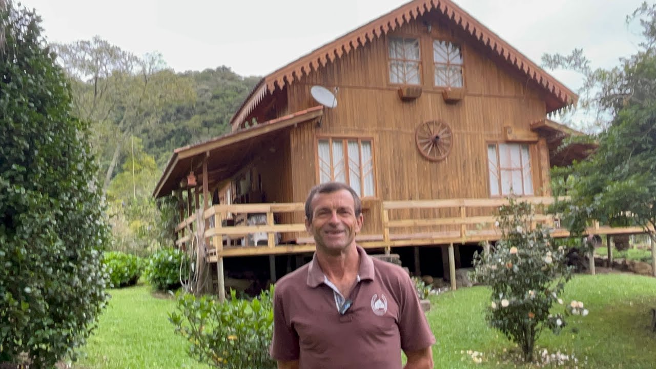 O BOMBEIRO QUE ABANDONOU A CIDADE PARA VIVER NO MATO -VALDECIR CRISTIANI
