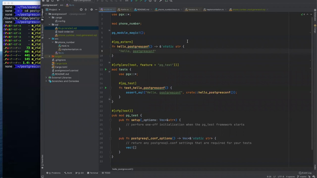PGX: Build Postgres Extensions with Rust