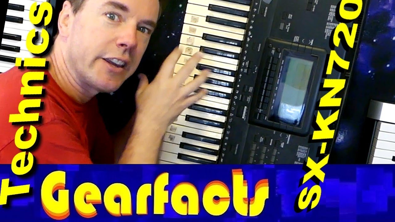 Beaten-up Technics KN-SX720 keyboard delivers the goods!
