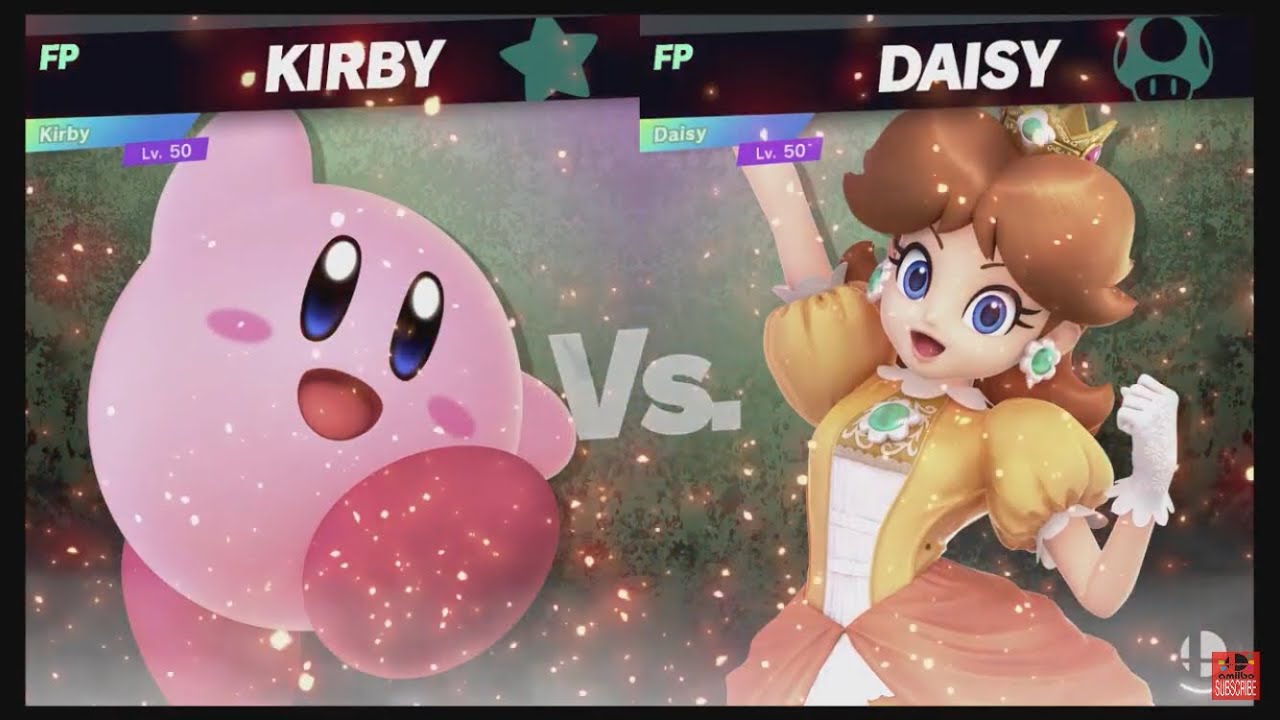 Super Smash Bros Ultimate Amiibo Fights – 6pm Poll Kirby vs Daisy