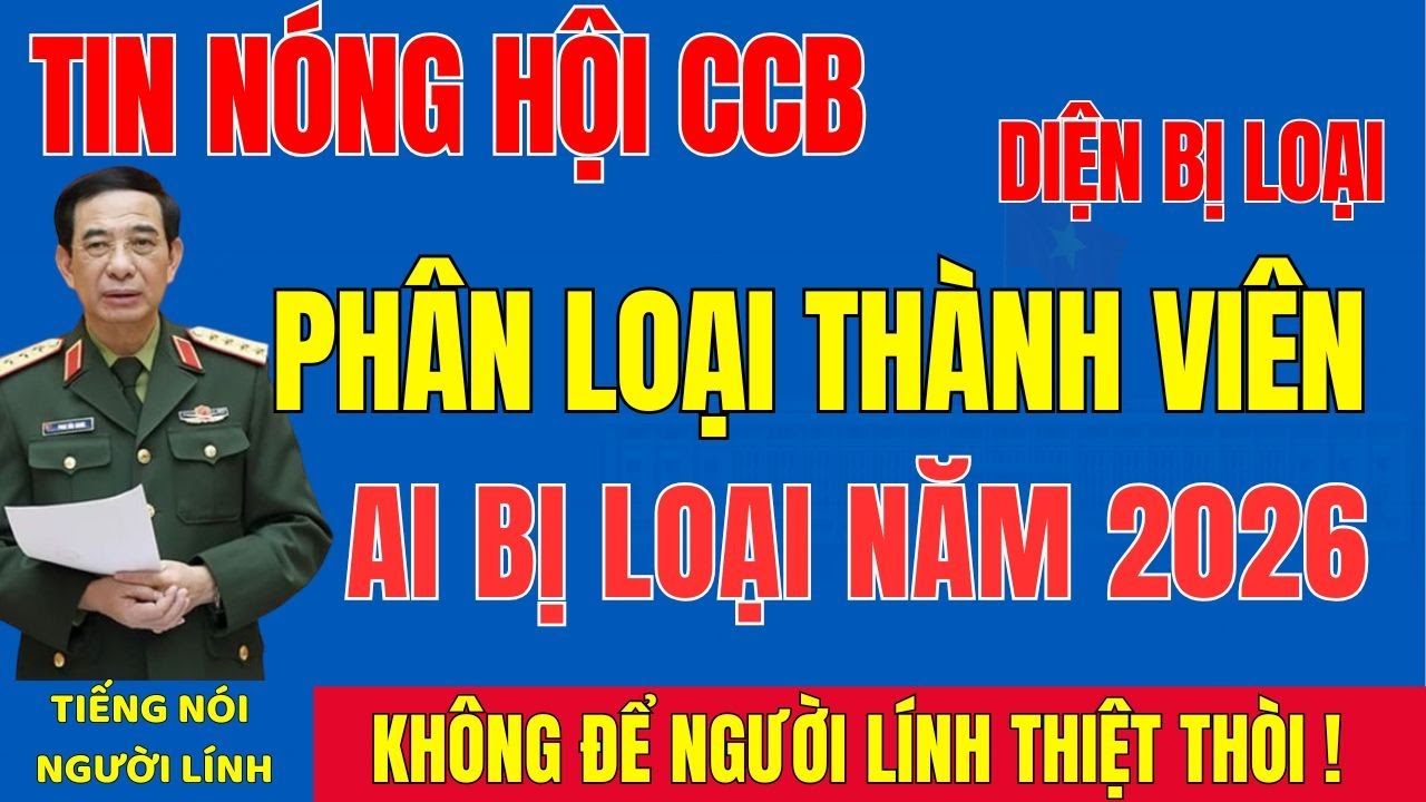 HÉ LỘ ĐIỀU LỆ HỘI CCB: AI ĐƯỢC Ở LẠI, AI BỊ LOẠI TỪ NĂM 2026?
