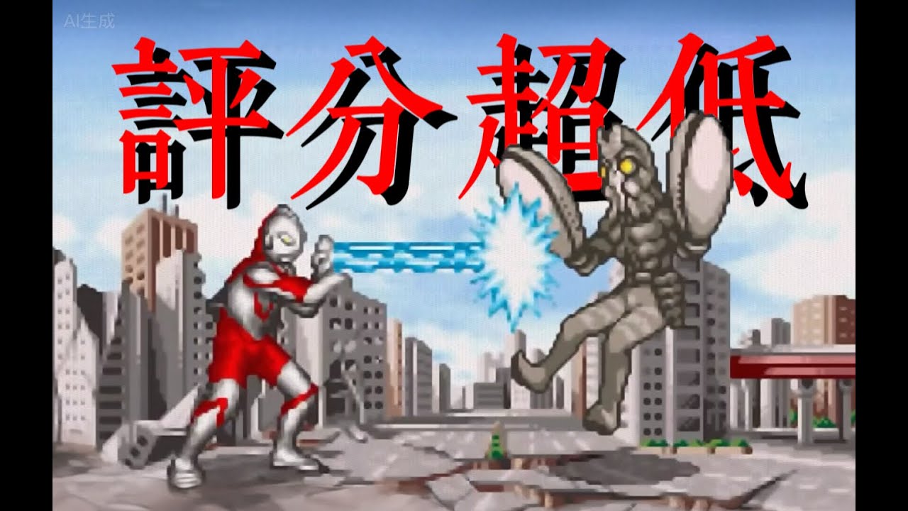 評分超低的GBA奧特曼遊戲？！