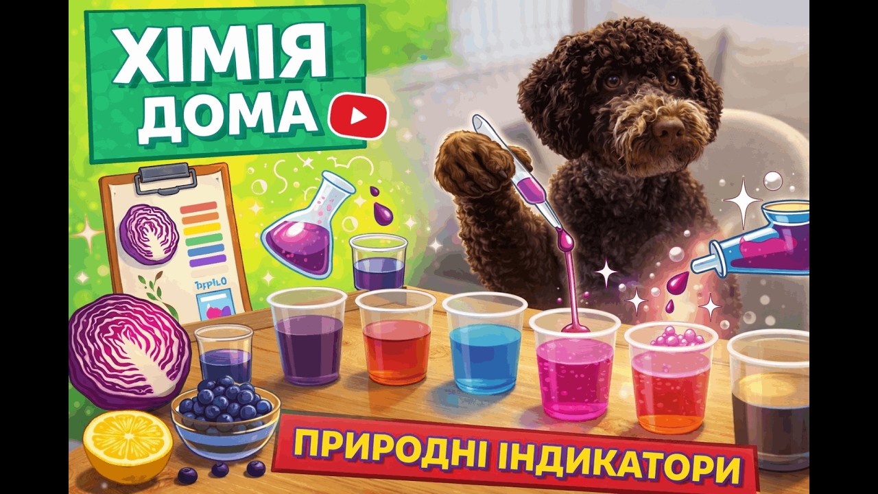 Веселі досліди вдома: як працюють природні індикатори?