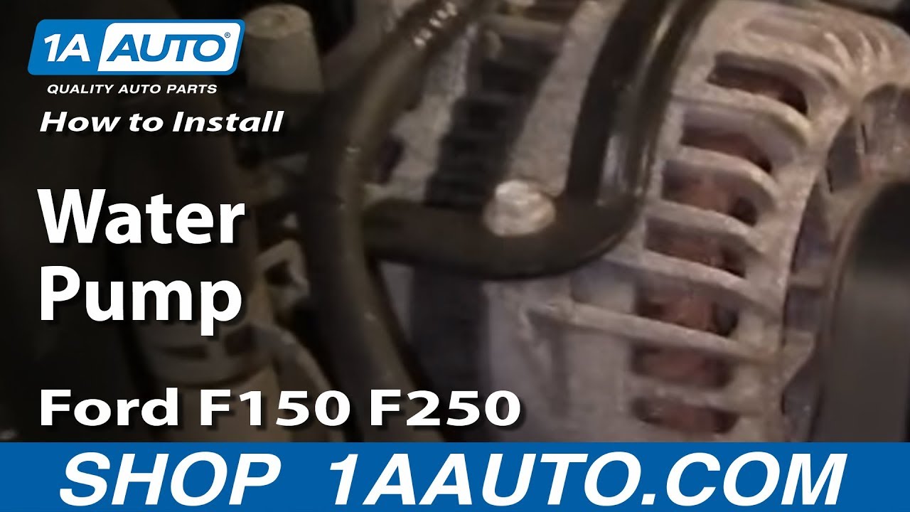 How To Replace Water Pump 97-04 5.4L V8 Ford F-150/250