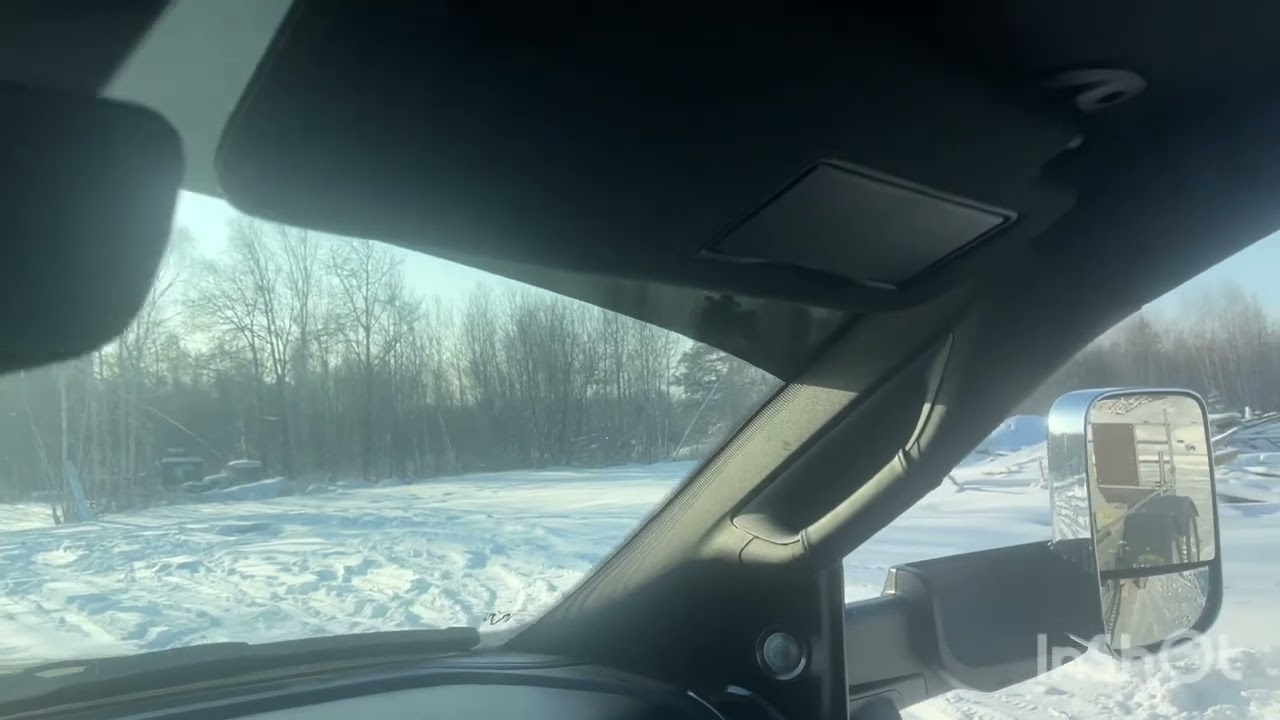 Ram 2500 in working, -25, Russia, прицеп Alaska 07.12.23. С. Наговицын