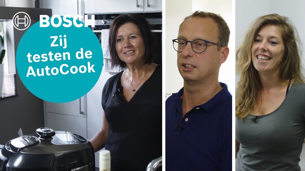 Bosch AutoCook multicooker test: Hoe de AutoCook Karin, Rob en Michelle helpt in de keuken