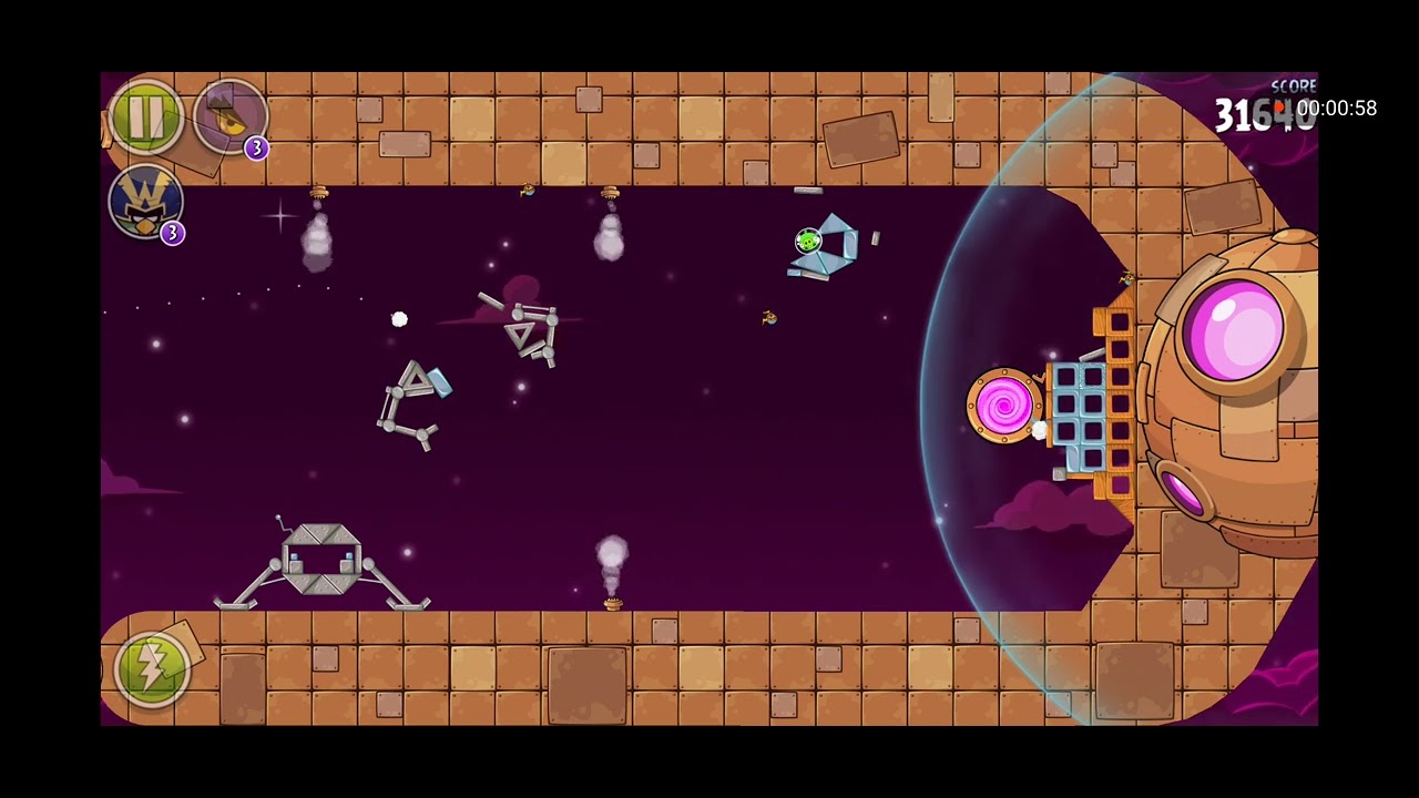 앵그리버드 스페이스 Brass hogs 9-2 ★★★