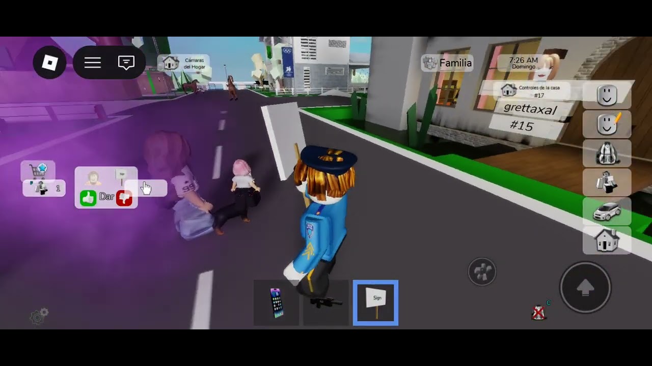 Soy policía en BrookHaven!!