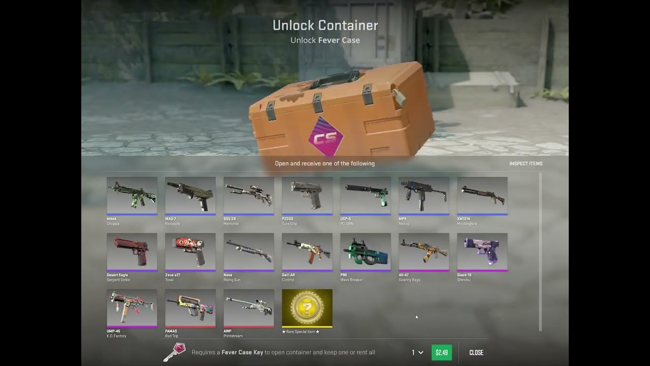 CS2 FEVER CASE KNIFE UNBOXING