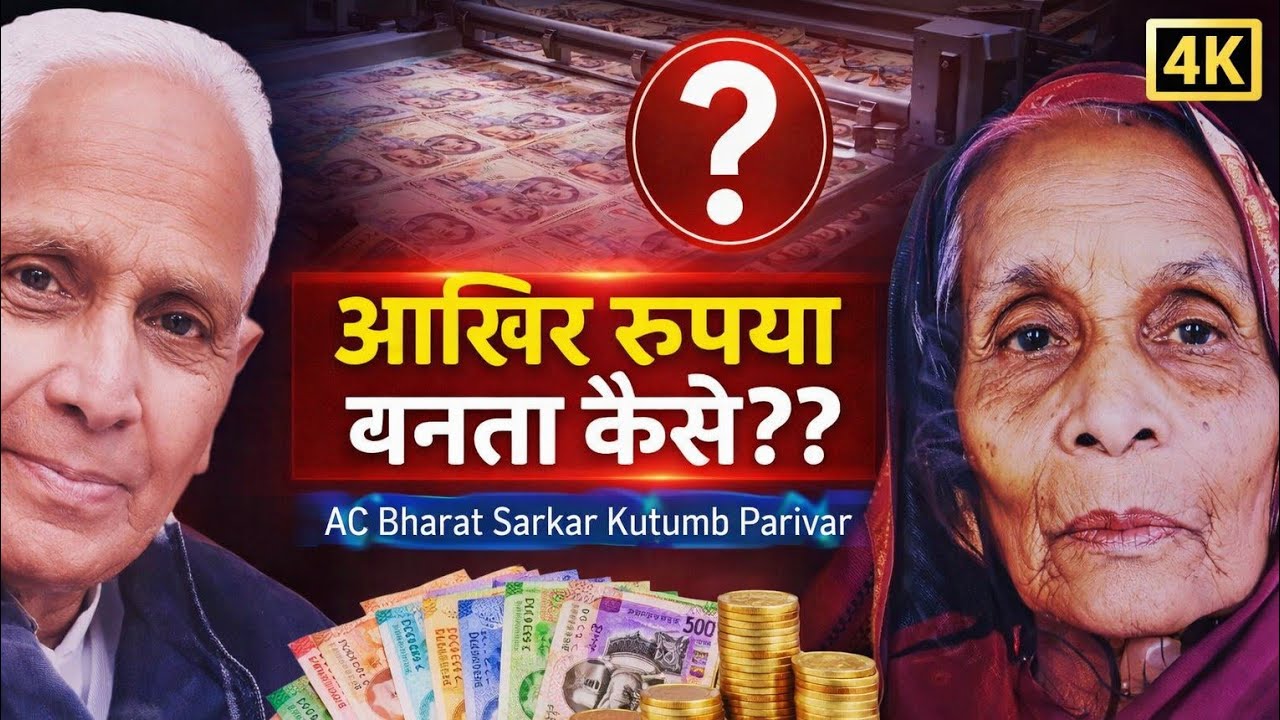 रुपया बनता कैसे? देश में नोट कैसे छपते । नोट असली है या?? जानिए.. AC Bharat Sarkar Kutumb Parivar