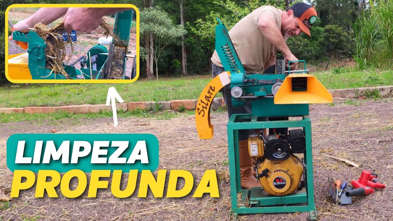 ENSILADEIRA: limpeza e cuidados após o uso | Linhas DC2000, DC4000 e DC7000