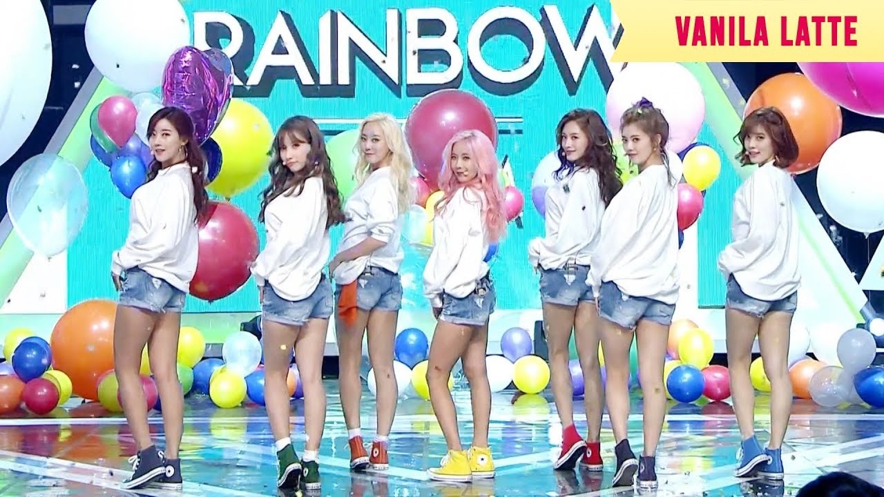 레인보우(Rainbow) - Whoo 교차편집(Stage Mix)