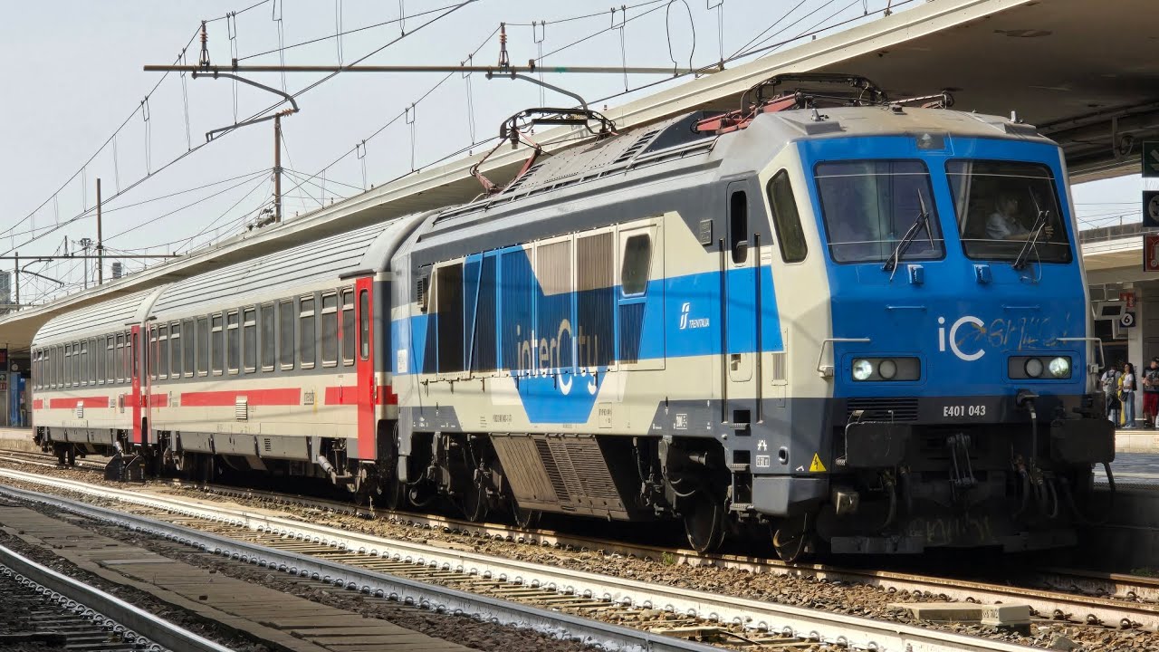 Racolta dei treni spetacolari nella stazione di Bologna Centrale (Reg/AV/INV/EXP..)