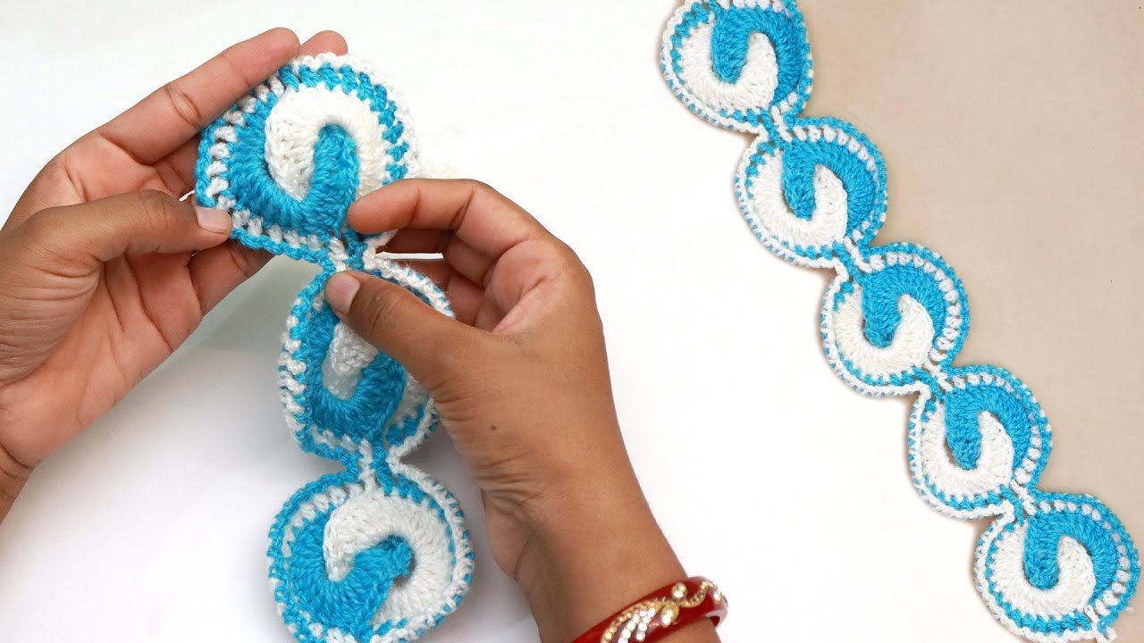 New super easy two color crochet headband | क्रॉसिया हेडबैंड डिजाइन