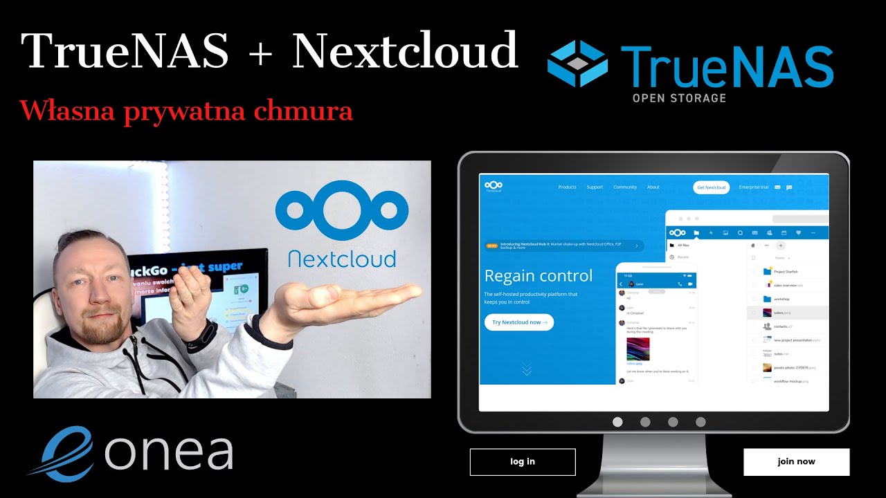 TrueNAS CORE + Nextcloud - własna prywatna chmura