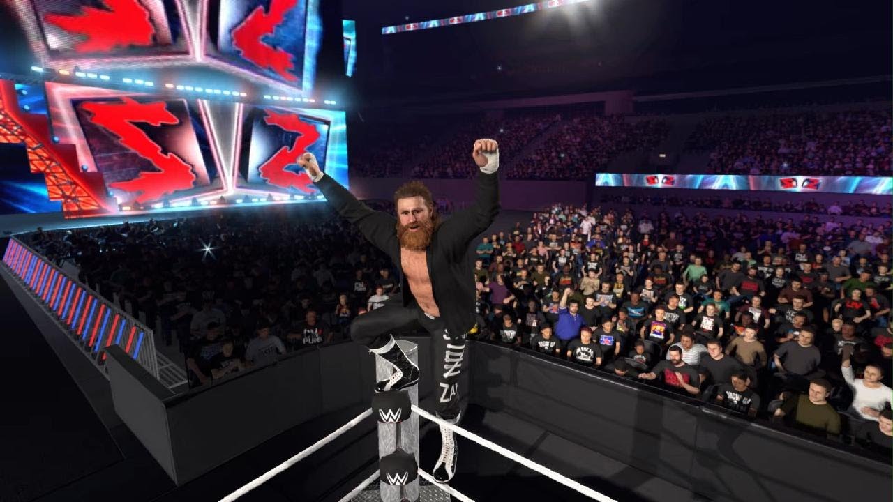 Gunther Vs Sami Zayn | WWE 2K26