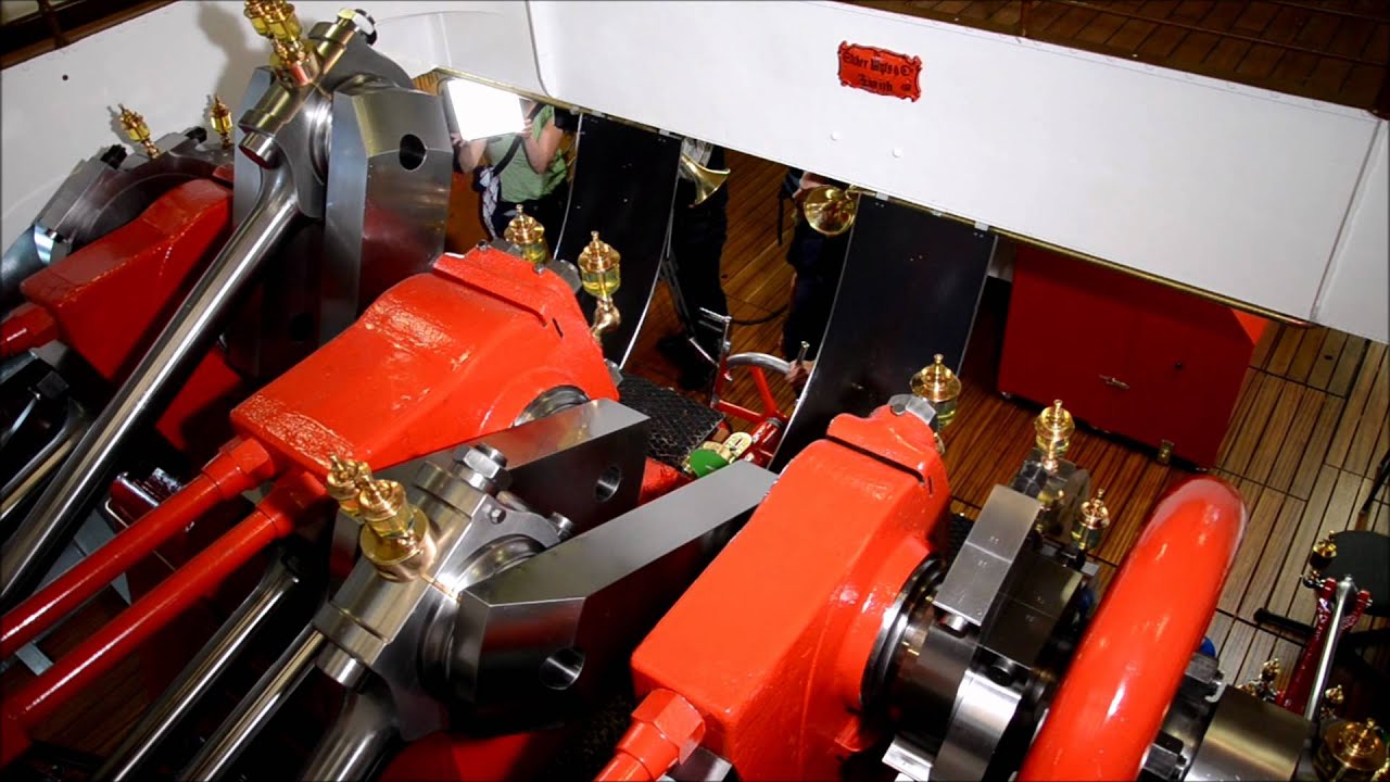 Dampfschiff Unterwalden Maschine