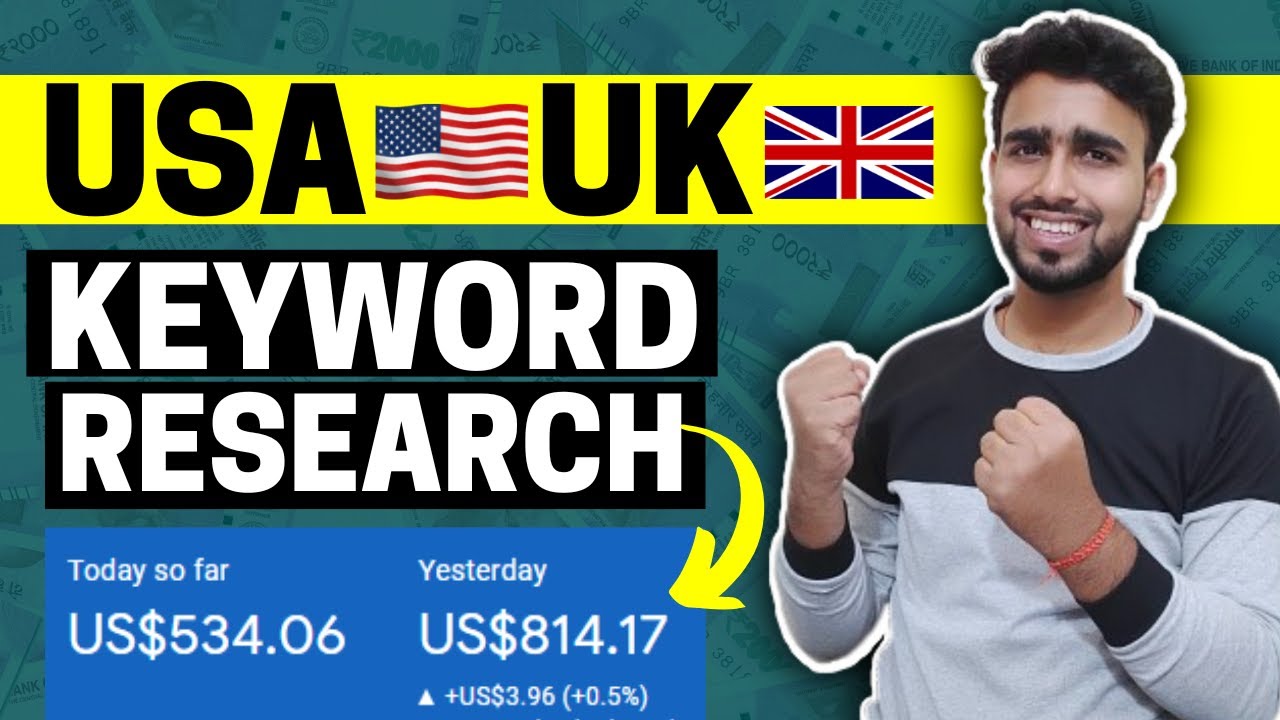 Earn 500$ Per Day: International Blogging: Keyword Research Guide in HIndi