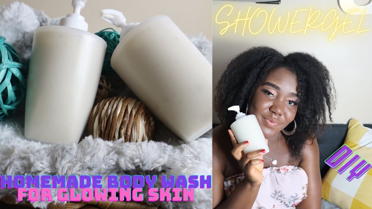 Homemade Moisturizing Shower Gel//DIY Body Wash For Healthy Skin Care